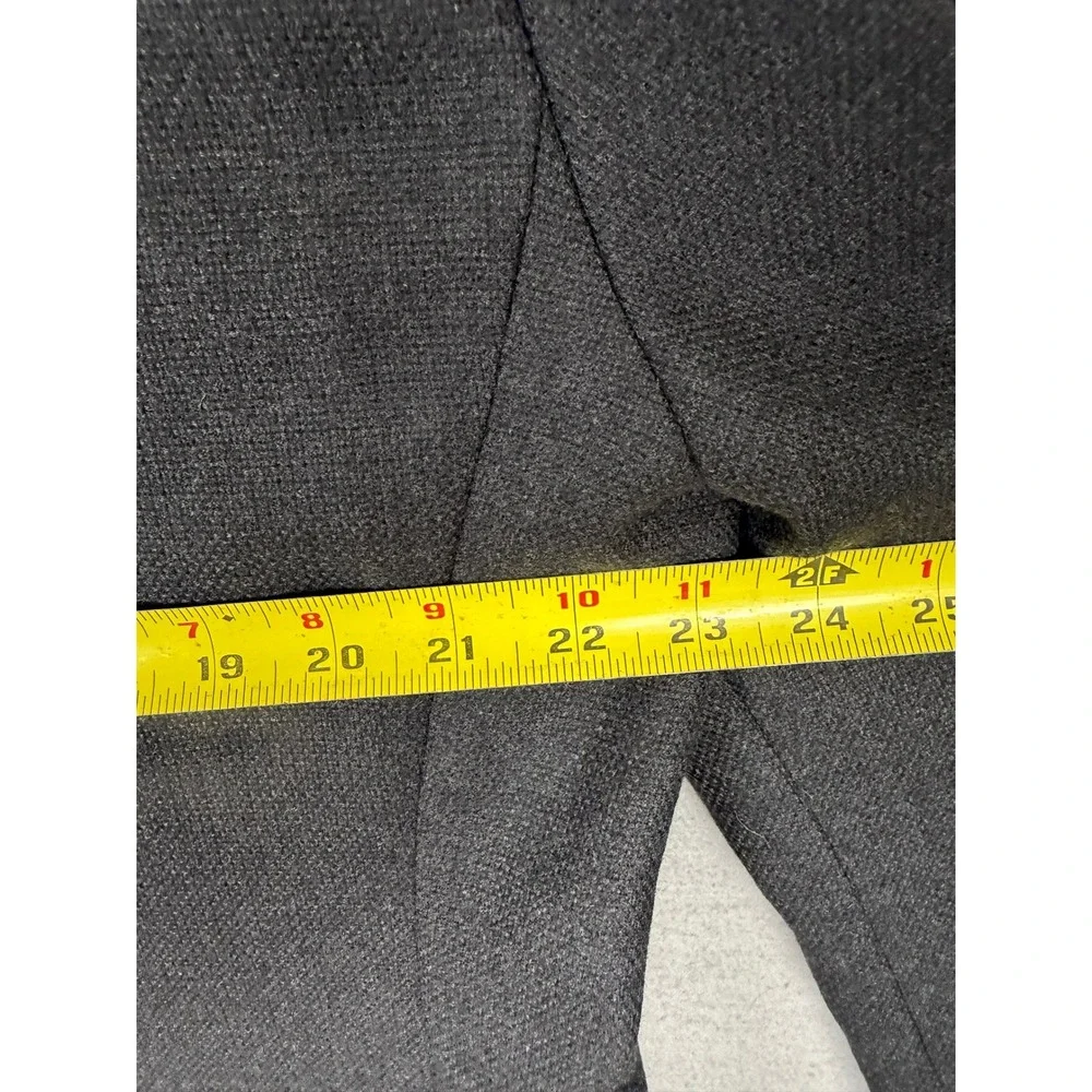 Ralph Lauren Mens 44L Blazer Charcoal‎ Grey 100% Wool Unstructured Jacket